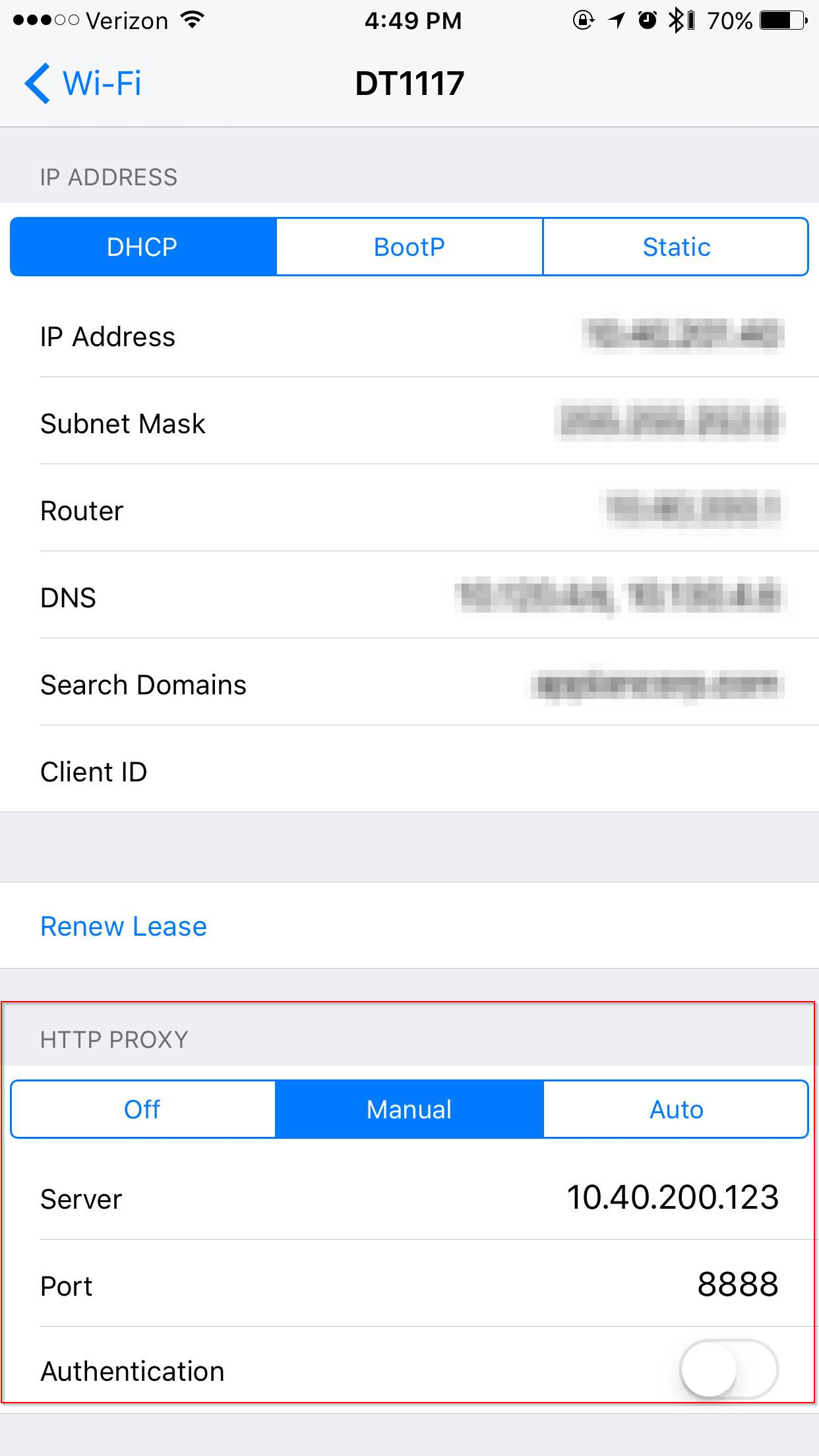 Charles Proxy Ios