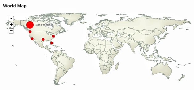 Appian Community San Francisco In World Map