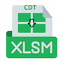 CDT to XLSM