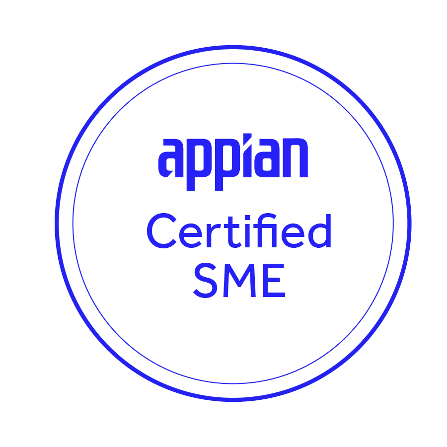 Appian Credential Program Certified SME