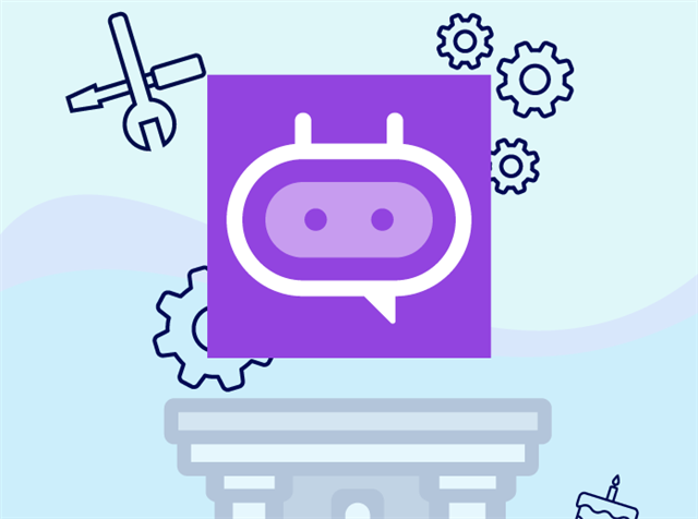 AI agent design object icon